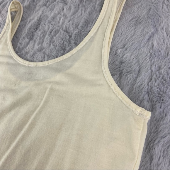 Icebreaker Merino Wool Tank Sleeveless Shirt Cream Womens Medium - Picture 12 of 16